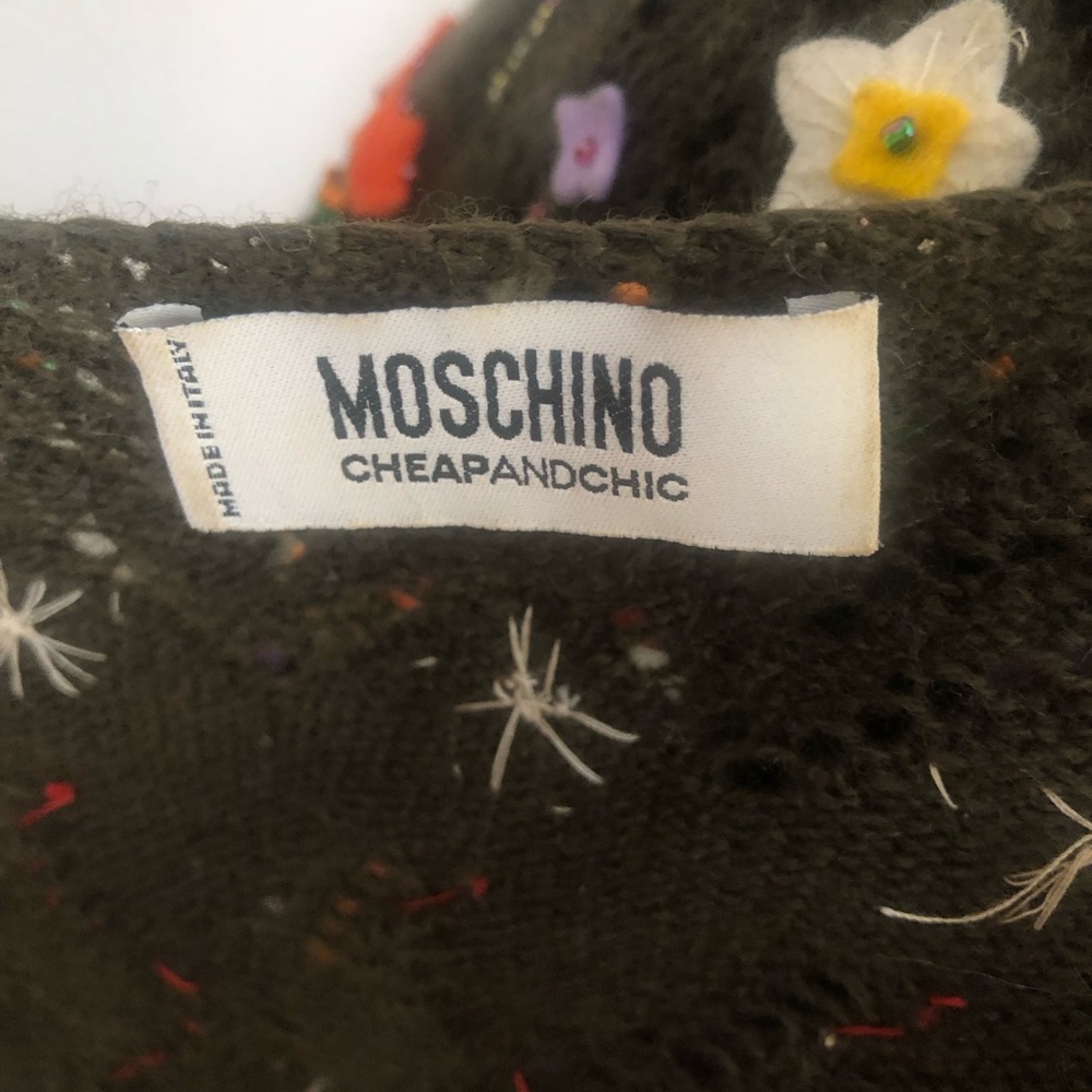 MOSCHINO vintage 2 pc sweater set - Picture 5 of 5